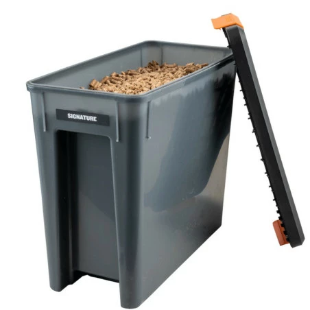Bac De Stockage De Pellets TRAEGER Avec Couvercle 2 Bac De Stockage De Pellets TRAEGER Avec Couvercle