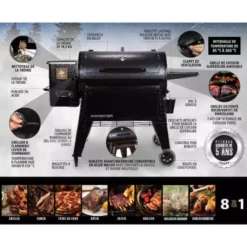 Barbecue à Pellets Navigator 1150 PIT BOSS -Barbecue Soldes Magasin barbecue a pellets navigator 1150g 3