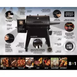 Barbecue à Pellets Navigator 850 PIT BOSS -Barbecue Soldes Magasin barbecue a pellets navigator 850g 3