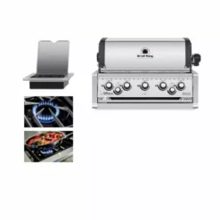 Barbecue Gas Encastrable (Built-In) Imperial S 590 Avec Réchaud BROIL KING -Barbecue Soldes Magasin barbecue built in imperial 590s 2