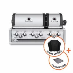 Barbvecue Gaz Encastrable (Built-In) Imperial S 690 Avec Réchaud BROIL KING -Barbecue Soldes Magasin barbecue built in imperial xls broilking 5