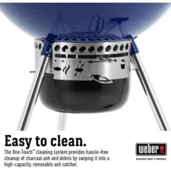 Barbecue Charbon Master-Touch Gbs 5750 - Ocean Blue - WEBER -Barbecue Soldes Magasin barbecue charbon master touch gbs 5750 57 cm ocean blue 3