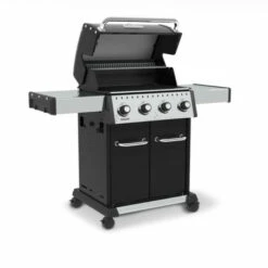 Barbecue Gaz Baron 420 Black Avec Plancha BROIL KING -Barbecue Soldes Magasin barbecue gaz baron 420 black avec plancha broilking 2