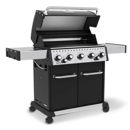 Barbecue Gaz Baron 590 Black Avec Plancha BROIL KING 5 Barbecue Gaz Baron 590 Black Avec Plancha BROIL KING – Image 3