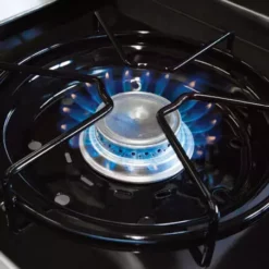 Barbecue Gaz Crown 480 Avec Tablettes Acier Rabattables Et Rôtissoire BROIL KING -Barbecue Soldes Magasin barbecue gaz crown 480 avec rotissoire broil king 4