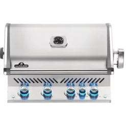 Barbecue Gaz Naturel NAPOLEON Encastrable Built-In Pro 500 Inox 3 Brûleurs + Brûleur Arriere
