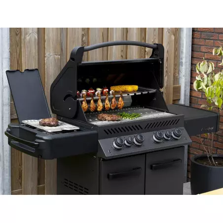 Barbecue Gaz Prestige 500 Phantom 4 Brûleurs + Sizzle + Brûleur Arriere Serie Limitee NAPOLEON 4 Barbecue Gaz Prestige 500 Phantom 4 Brûleurs + Sizzle + Brûleur Arriere Serie Limitee NAPOLEON – Image 2