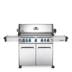 Napoleon Barbecue Gaz Prestige 665 INOX 5 Brûleurs + Sizzle Latéral + Brûleur Arrière