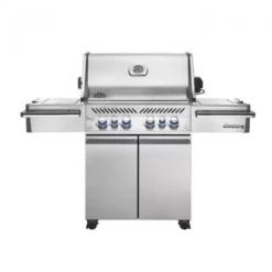 Napoleon Barbecue Gaz Naturel Prestige Pro 500 5 Brûleurs + Sizzle Lateral + Brûleur Arriere + Fumoir