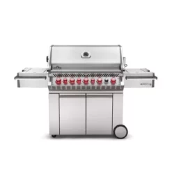 Napoleon Barbecue Gaz Prestige Pro 665 5 Brûleurs + Sizzle Lateral + Brûleur Arriere + Fumoir + Rôtissoire -Barbecue Soldes Magasin barbecue gaz prestige pro 665 5 bruleurs sizzle lateral bruleur arriere fumoir 1