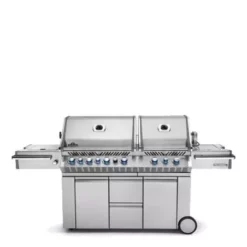 Barbecue Gaz Prestige Pro 825 4 Brûleurs + Sizzle Lateral + 2 Sizzle Interieurs+ Brûleur Arriere + Fumoir - NAPOLEON