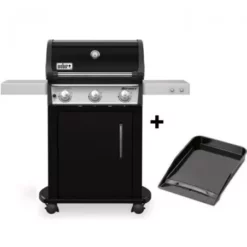Barbecue Gaz Spirit E-315 Mix Plancha - Black - WEBER