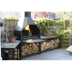 Barbecue Sud-Africain Braai Supreme 1200 Avec Support -Barbecue Soldes Magasin barbecue sud africain braai freestanding 1200 avec stand 2