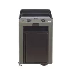 Chariot Plancha Fusion 60 Gris Cargo 2024 - ENO -Barbecue Soldes Magasin chariot ferme 2022 pour plancha fusion 60 gris cargo eno 3