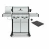 Pack + Barbecue Gaz Baron S 490 Ir Avec Plancha & Rôtissoire + 10 Accessoires - BROIL KING